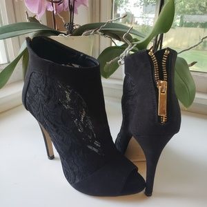 Aldo Ankle Peep Toe Bootie